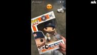 Screenshot from the story on Instagram